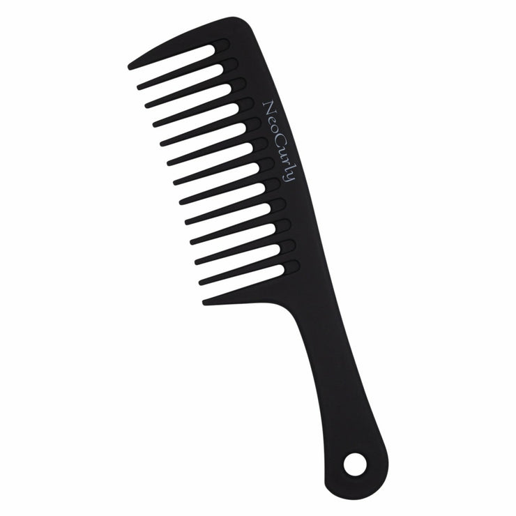 Neo Curly Wide Tooth Detangle & Style Comb Black 